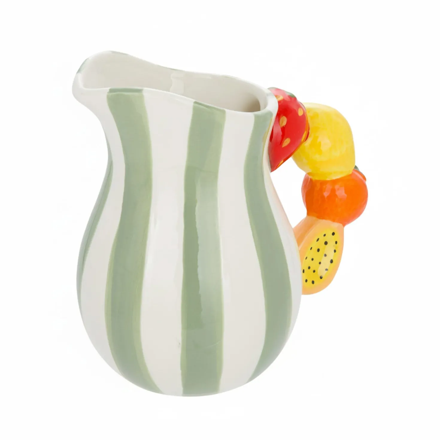 Brocca 18 cm decoro frutta Florafruit ceramica