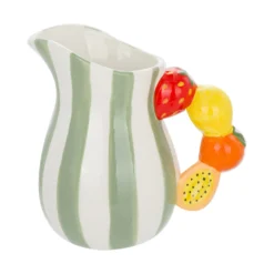 Brocca 18 cm decoro frutta Florafruit ceramica