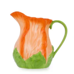 Brocca fiore arancione 1,4 L terracotta Florafruit