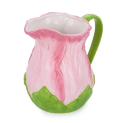 Brocca fiore rosa 1,4 L terracotta Florafruit