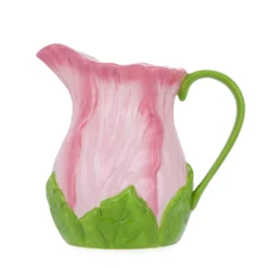Brocca fiore rosa 1,4 L terracotta Florafruit