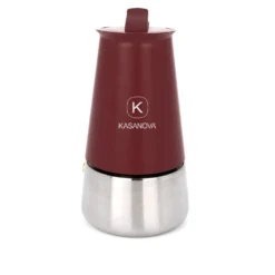 Caffettiera induzione 4 tazze rosso