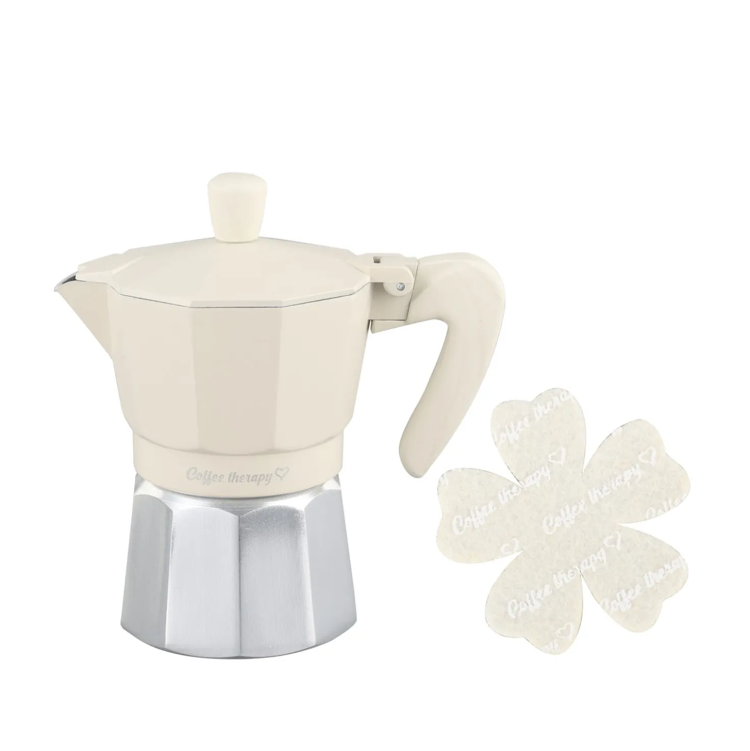 Caffettiera 3 tazze sabbia Cooking Therapy