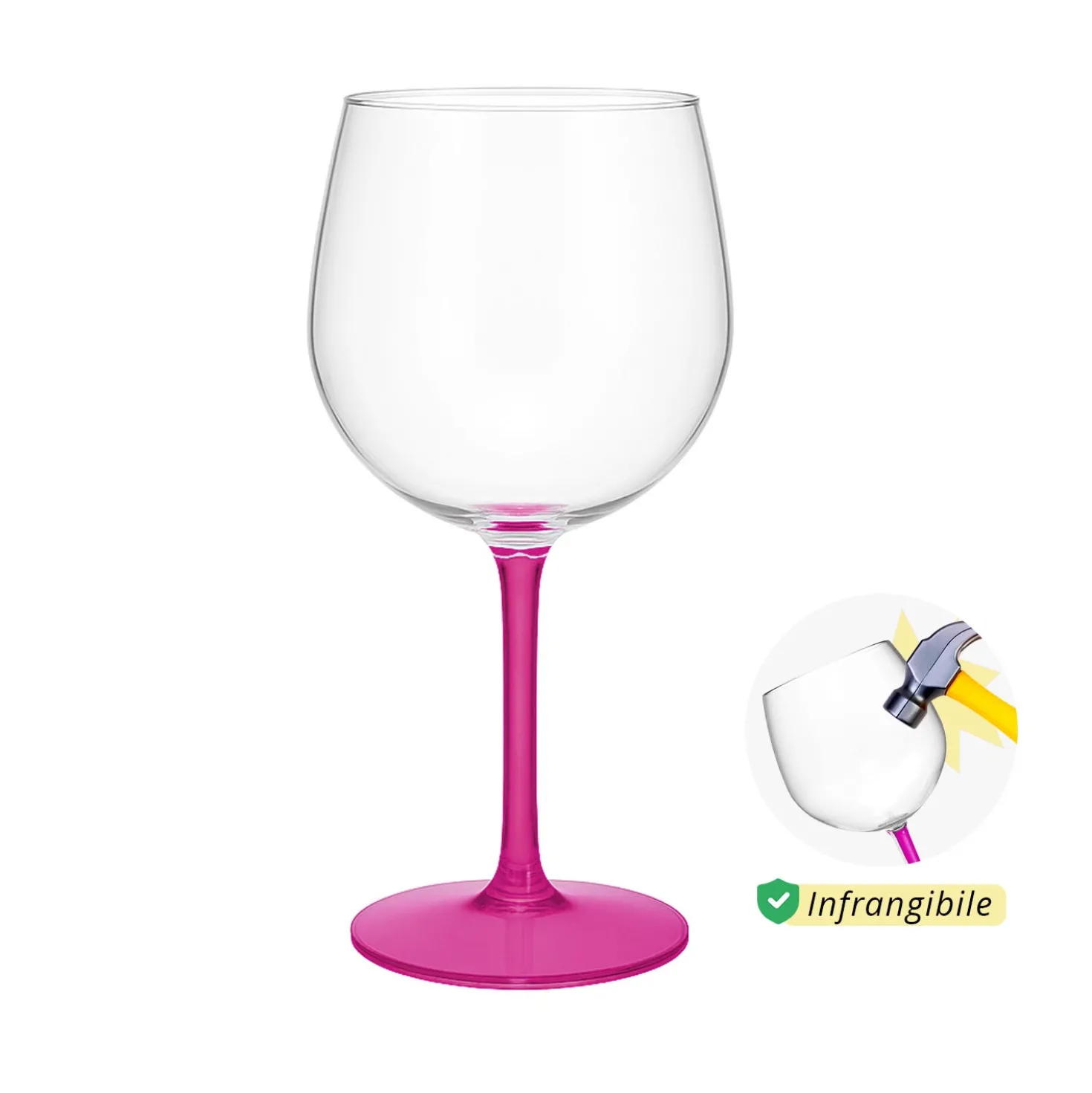 Calice cocktail in tritan 582 ml fucsia Ballon