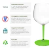 Calice cocktail in tritan 582 ml verde Ballon