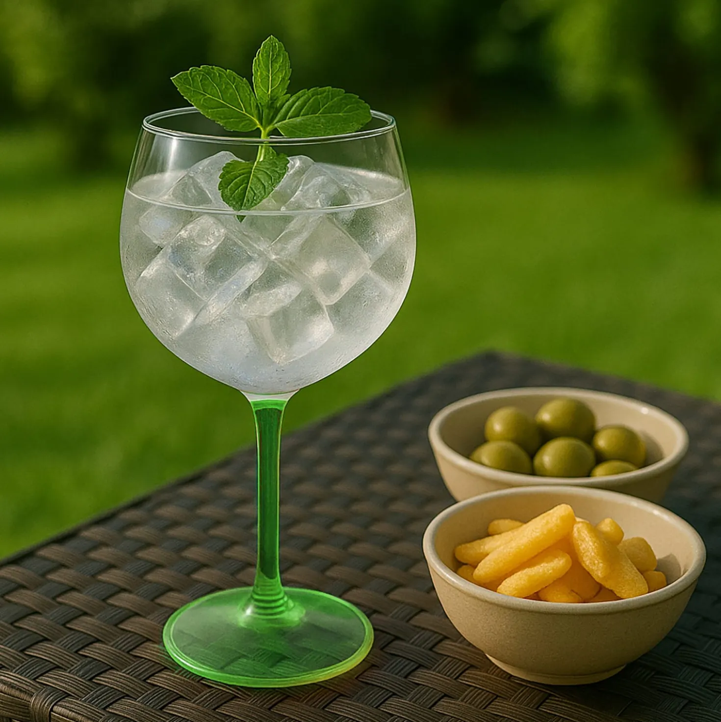 Calice cocktail in tritan 582 ml verde Ballon