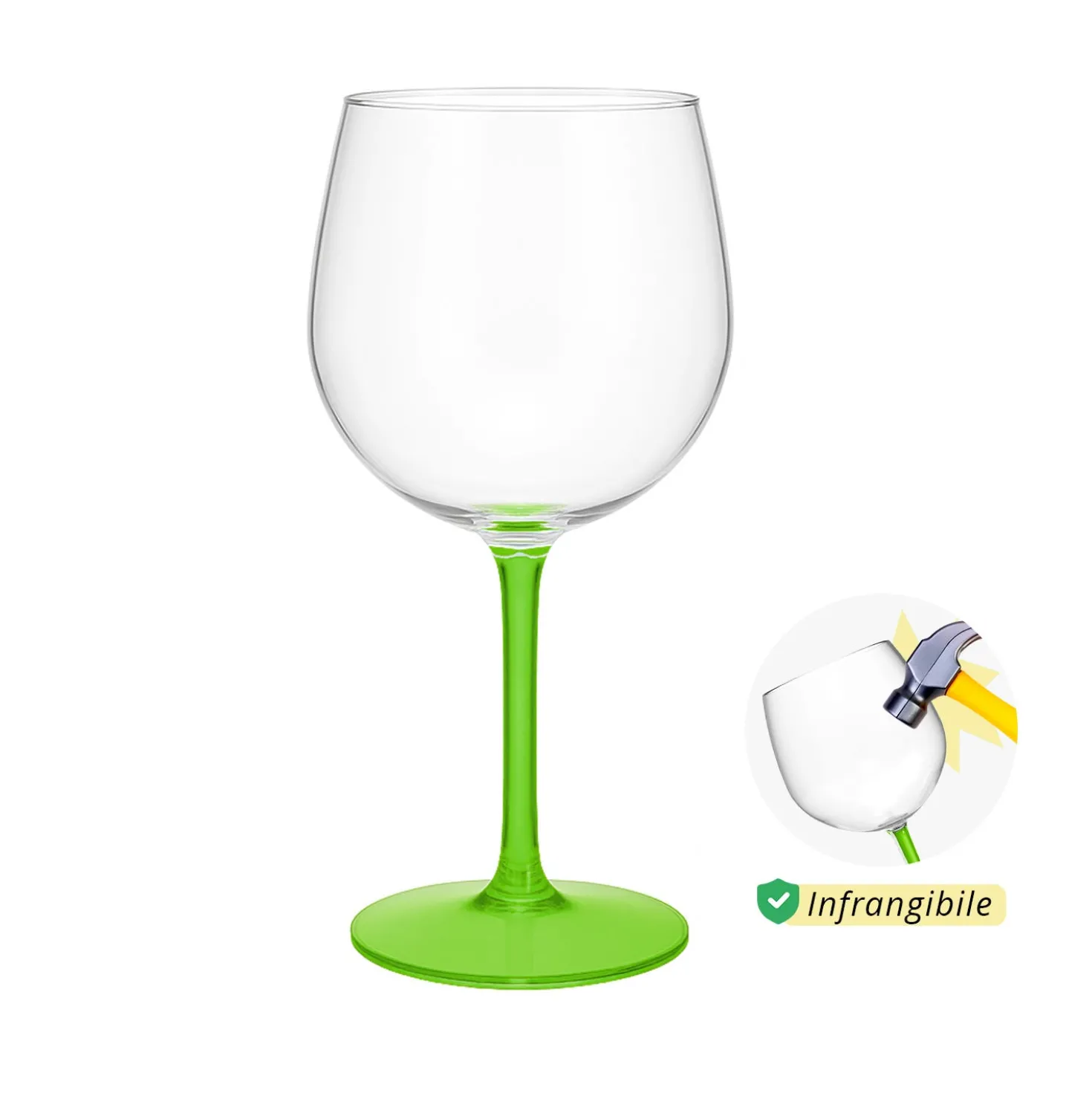 Calice cocktail in tritan 582 ml verde Ballon