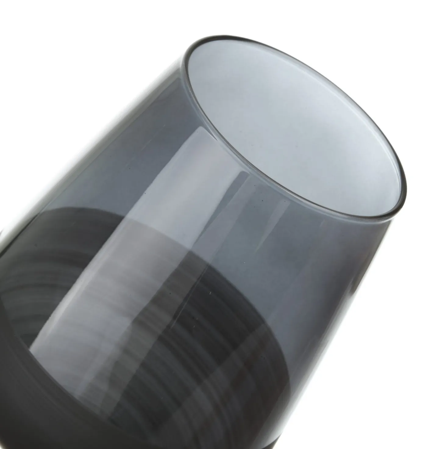 Calice vino 490 ml vetro nero sfumato Blaze