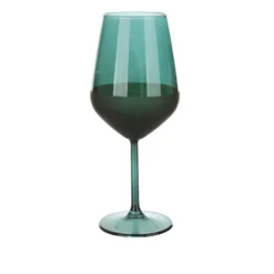 Calice vino 490 ml vetro verde sfumato Blaze