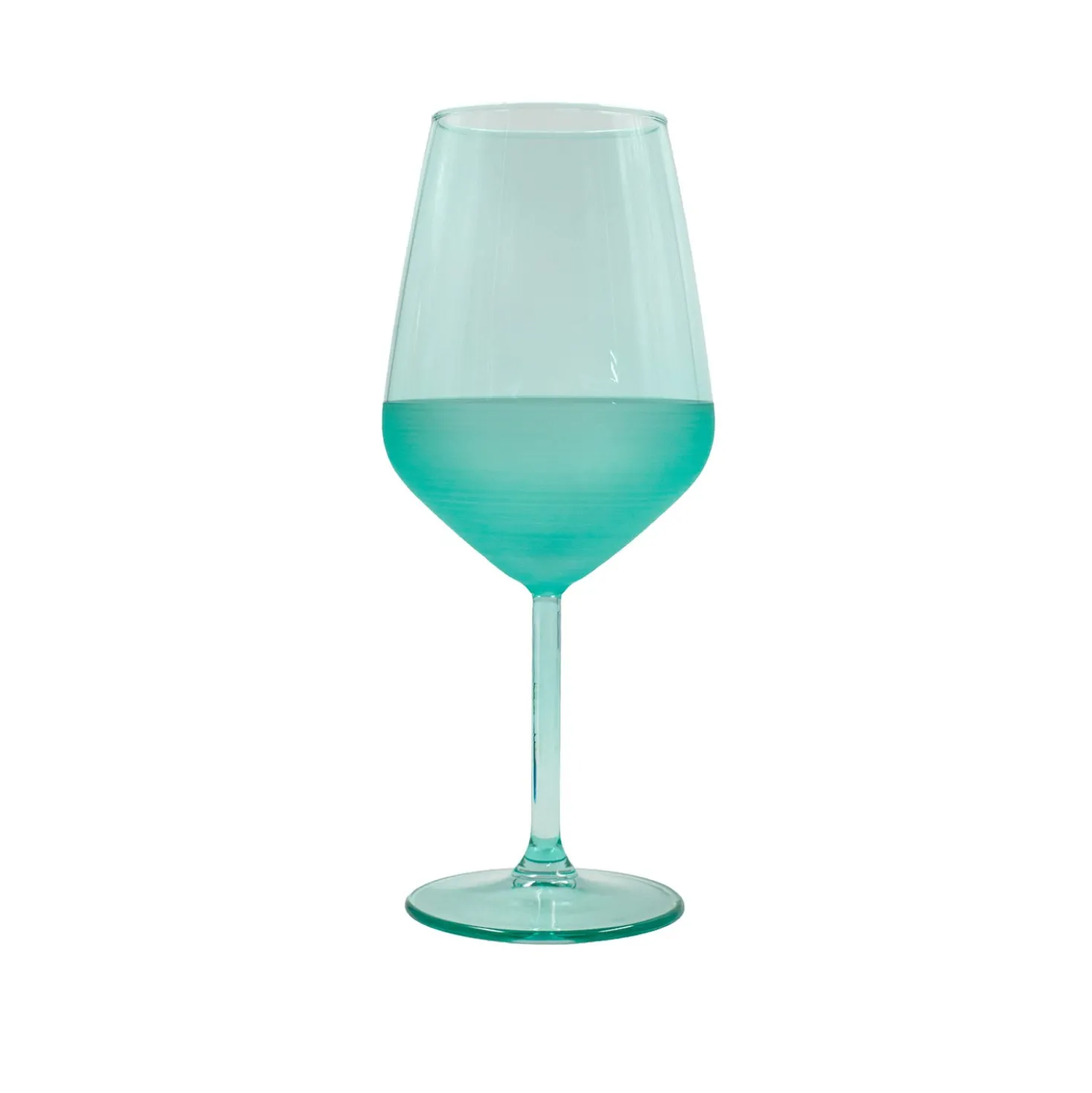 Calice vino vetro 490 ml verde Blaze