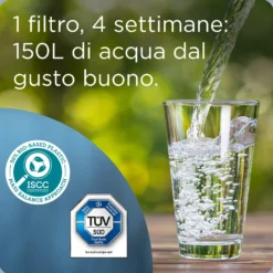Caraffa filtrante Aluna 2,4 L Brita con filtro