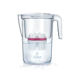 Caraffa filtrante 2,6 litri con timer manuale Vida bianca BWT