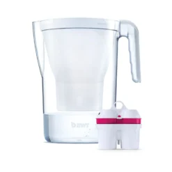 Caraffa filtrante 2,6 litri con timer manuale Vida bianca BWT