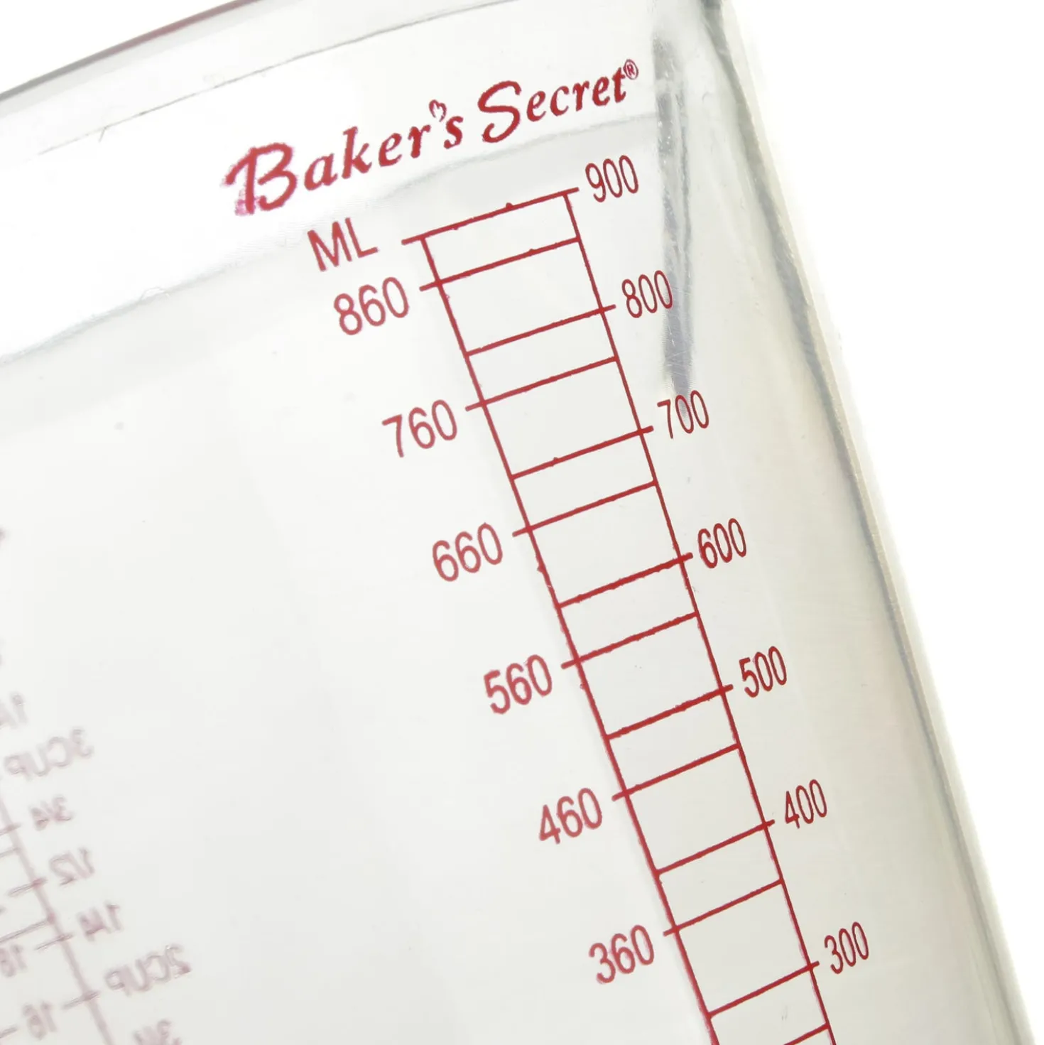 Caraffa graduata 900 ml in plastica Baker Secret