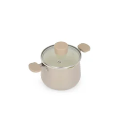 Casseruola alta 13 cm Mini Fantasy con coperchio beige