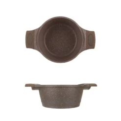 Casseruola 20 cm antiaderente 0 grassi con coperchio
