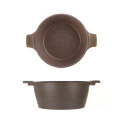 Casseruola 28 cm antiaderente 0 grassi con coperchio