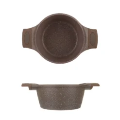Casseruola 24 cm antiaderente 0 grassi con coperchio