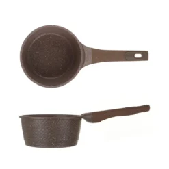 Casseruola 16 cm antiaderente 0 grassi con coperchio