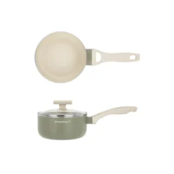 Casseruola 16 cm avocado Cooking Therapy con coperchio