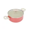 Casseruola 24 cm corallo Cooking Therapy con coperchio