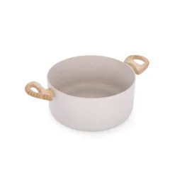 Casseruola 24 cm Dolomitika manici effetto legno