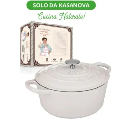 Casseruola 24 cm in ghisa con coperchio Fatto in casa da Benedetta