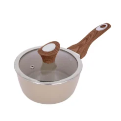 Casseruola 16 cm taupe Kolors con coperchio