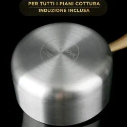 Casseruola 16 cm triplo strato Tri Ply - Gold con coperchio