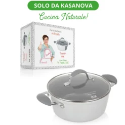 Casseruola induzione 24 cm con coperchio Fatto in casa da Benedetta