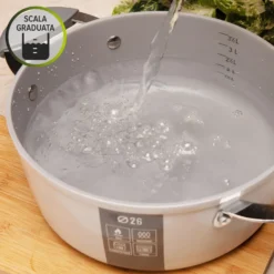 Casseruola induzione 26 cm con coperchio Fatto in casa da Benedetta