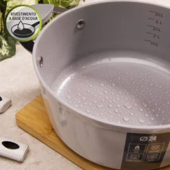 Casseruola induzione 26 cm con coperchio Fatto in casa da Benedetta