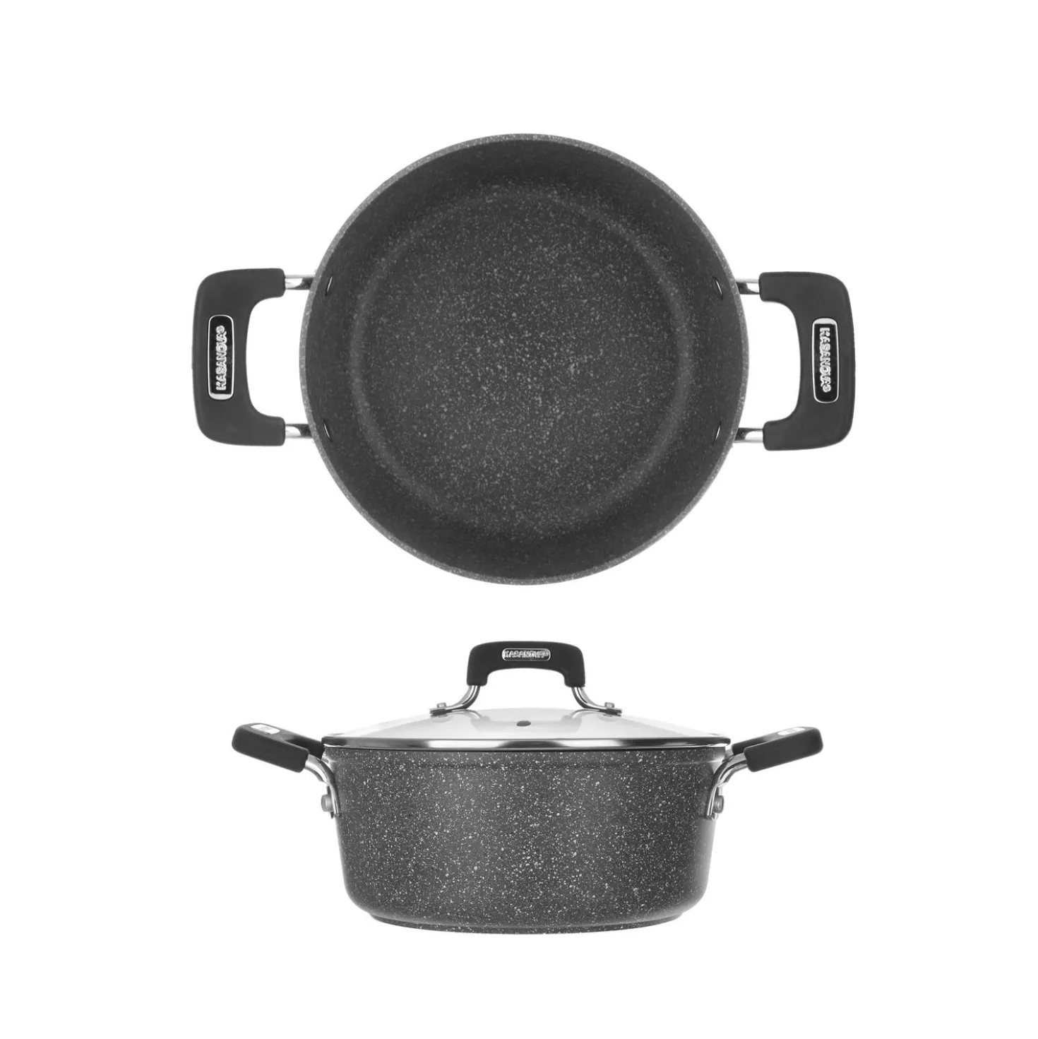Casseruola New Petra Dark da 24 cm