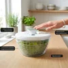 Centrifuga insalata 4,5 L con pulsante