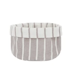 Cestino cucina 18 cm reversibile righe chiare e righe scure