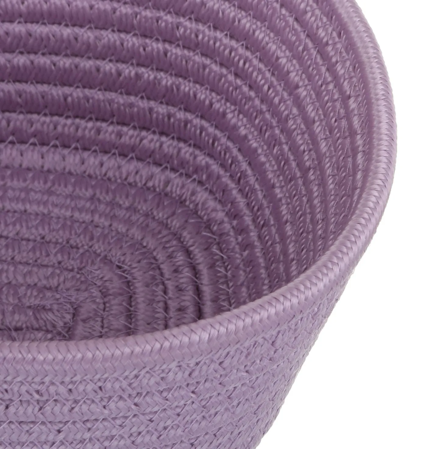 Cestino portaoggetti bagno 18x10 cm lilla in polipropilene