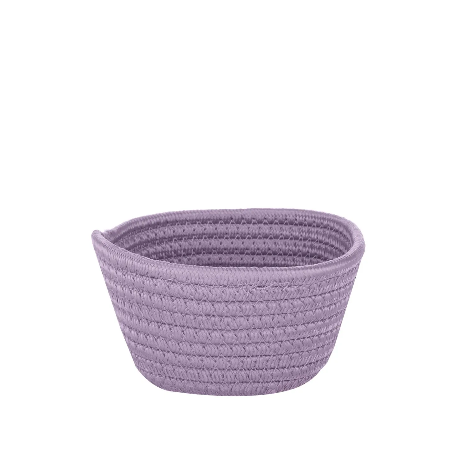 Cestino portaoggetti bagno 14x8,5 cm lilla in polipropilene