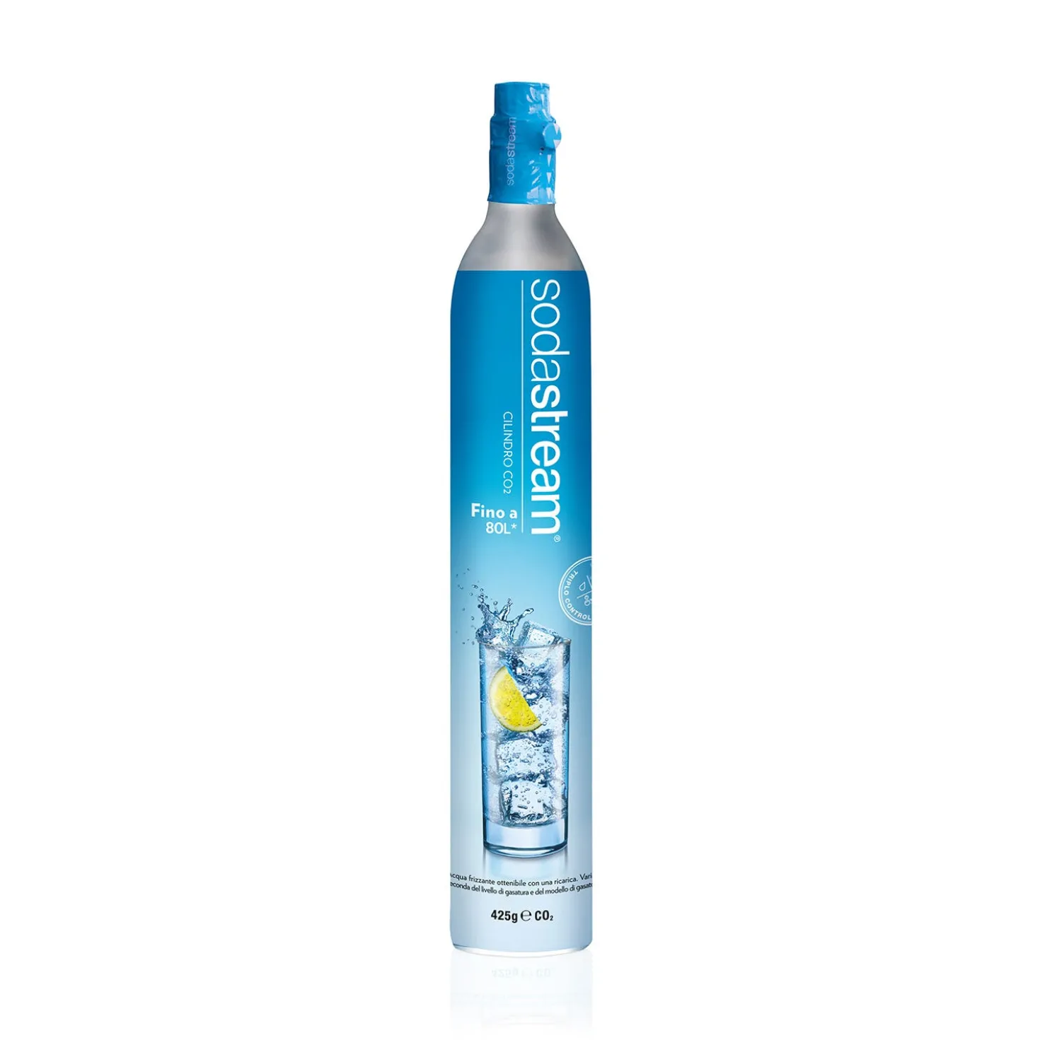 Cilindro Sodastream per ricarica CO2 da 80 litri