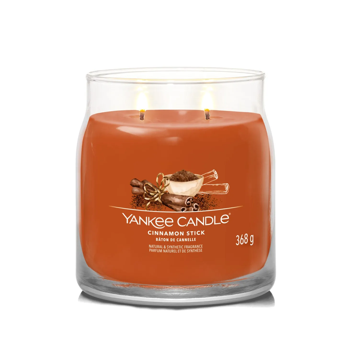 Cinnamon Stick, candela in giara media Yankee Candle