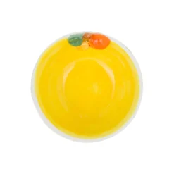 Ciotola arance 10,8 cm righe verdi Florafruit ceramica