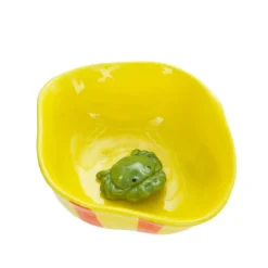 Ciotola 18 cm granchio giallo ceramica