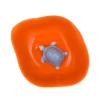 Ciotola 18 cm tartaruga arancione ceramica