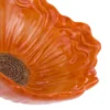 Ciotola fiore arancione 15,5 cm terracotta Florafruit