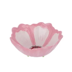 Ciotola fiore rosa 15,5 cm terracotta Florafruit