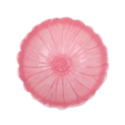Ciotola fiore rosa 13 cm terracotta Florafruit