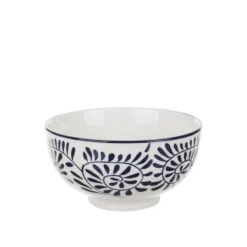 Ciotola in ceramica decori blu orientali 16x9 cm Sushiko
