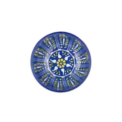 Ciotola in ceramica Kaori 8,5x3 cm bianco blu