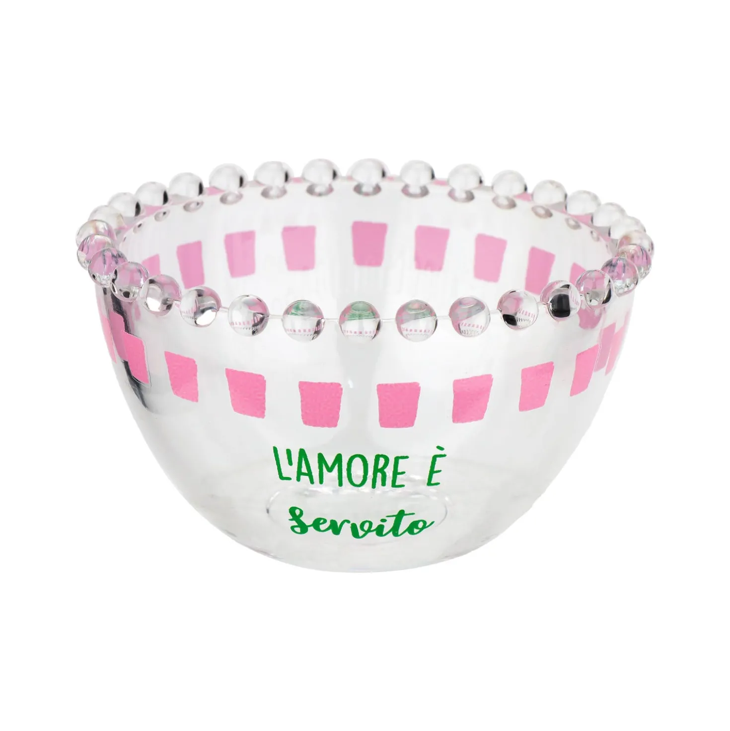 Ciotola in vetro 250 ml Amore servito Color Bloom