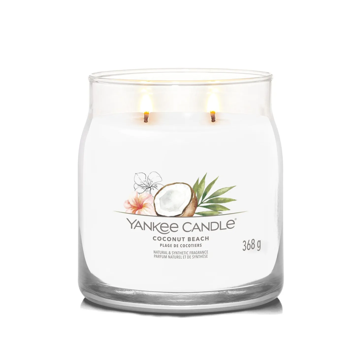 Coconut Beach, candela in giara media Yankee Candle