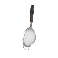 Colino in acciaio con manico in silicone diametro 14 cm